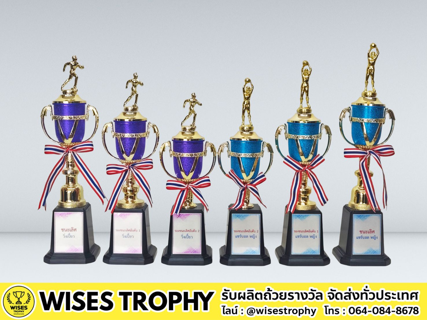 ถ้วยรางวัล กีฬาสี วอลเลย์บอล วิ่งเปี้ยว VICT3-01